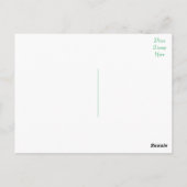 Beagle Welpen Hund Grußkarte Postkarte (Rückseite)