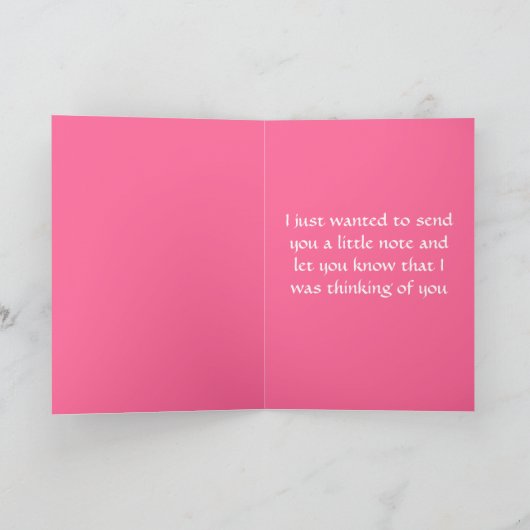 Beagle Welpen Hund Hallo Denken Sie an Ihre Karte (Innenseite)