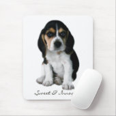 Beagle-Welpen-Hund Mousepad (Mit Mouse)