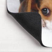 Beagle-Welpen-Hund Mousepad (Ecke)
