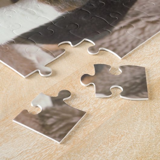 Beagle-Welpen-Hundepuzzlespiel Puzzle (Seite)