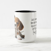 Beagle Welpen! Passen Sie Ihre Tasse an! (Zentrum)