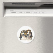 Beagle Welppies Magnet (In Situ (Geschirrspüler))