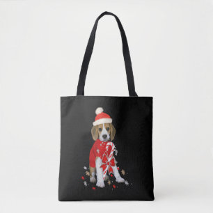 Beagle Welppy Christmas Baby Bodysuit Tasche