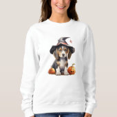 Beagle Welppy Halloween Sweatshirt (Vorderseite)