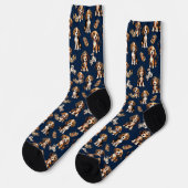 Beagle Welppy Playful Puppies Blue Socken (Linkes Detail)