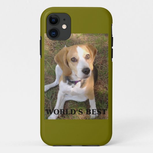 Beagle Welten am besten Case-Mate iPhone Hülle (Rückseite)