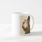 Beagle Wine Snob Kaffeetasse (VorderseiteRechts)