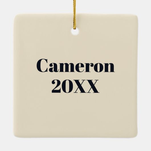 Beagle Wine Snob Keramikornament (Rückseite)