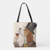 Beagle Wine Snob Tasche (Rückseite)