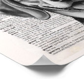 Beagle-Wörterbuchseiten Poster (Ecke)