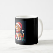 Beagle Xmas Lighting Santa Beagle Dog Weihnachten Kaffeetasse (VorderseiteRechts)