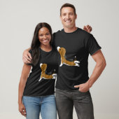 Beagle-Yoga-Hund T-Shirt (Unisex)