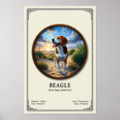 Beagle-Zoologie-Serie Poster (Vorne)
