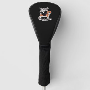Beagle Zuhause Golf Headcover