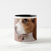 Beagle Zweifarbige Tasse (Mittel)