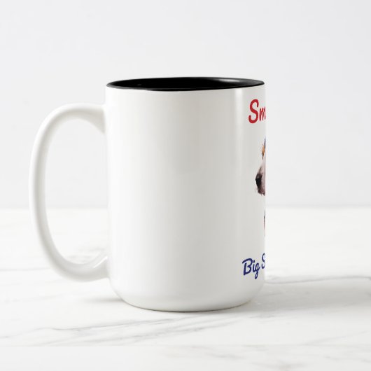 Beagle Zweifarbige Tasse (Links)