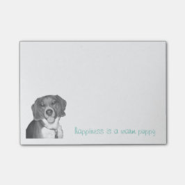 Beaglepost-itanmerkung Post-it Klebezettel