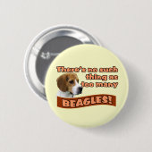 BEAGLES BUTTON (Vorne & Hinten)