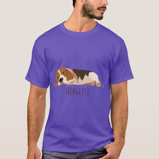 Beagles Junge T-Shirt (Vorderseite)