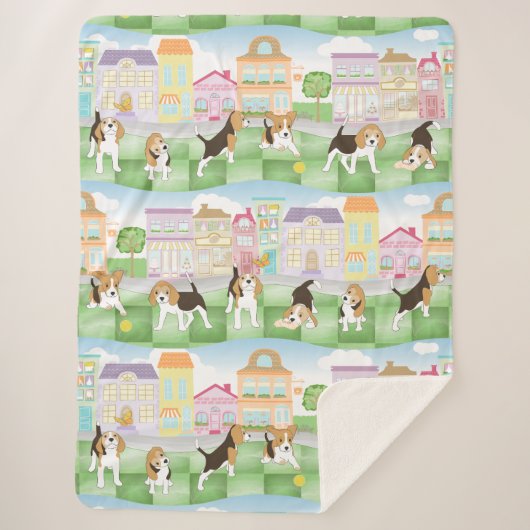 Beagles Sherpadecke (Vorderseite)