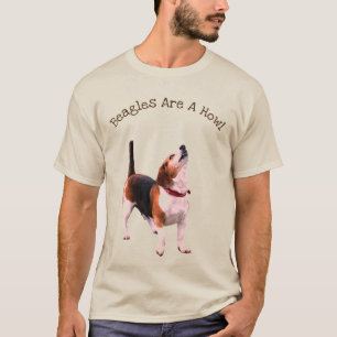 Beagles sind ein Geheul süßer Hund T-Shirt
