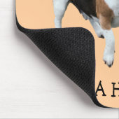 Beagles sind ein Heulen-lustiger Hund Mousepad (Ecke)