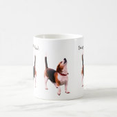 Beagles sind ein Hundshund länger Kaffeetasse (Mittel)