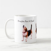 Beagles sind ein Hundshund länger Kaffeetasse (Links)