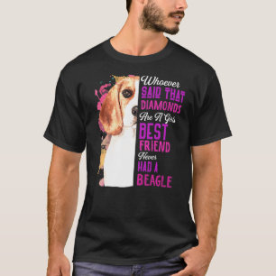 Beagles sind ein Mädchen bester Freund Hund Mama M T-Shirt
