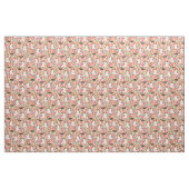 Beagles Stoff - Blumen Rosa (Fat Quarter (45,7 x 55,9 cm))