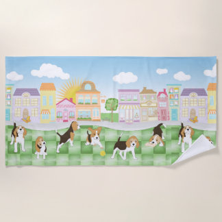 Beagles Strandtuch
