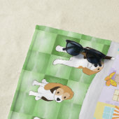 Beagles Strandtuch (Beispiel)