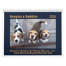 Beagles und Buddies Kalender 2026