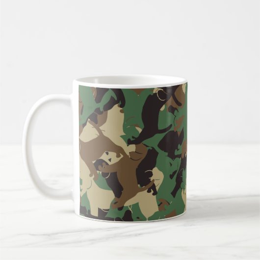 Beagletarnung Kaffeetasse (Links)