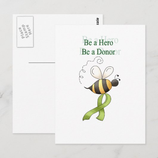 Beahero Postkarte (Vorne/Hinten)