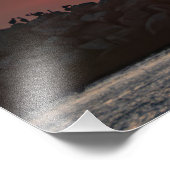 Beaitiful Sunset Colors - Marina Del Rey, CA Fotodruck (Ecke)