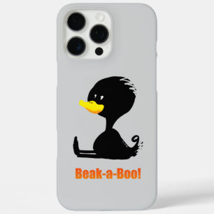 Beak-a-Boo! Süße Cartoon-Ente mit lustigem Wortspi iPhone 16 Pro Max Hülle