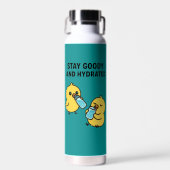 Beak & Bonk, STAY GOODY AND HYDRATED Trinkflasche (Vorne)