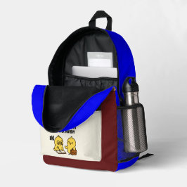 Beak & Bonk, STUDY MOTIVATION BAG Bedruckter Rucksack