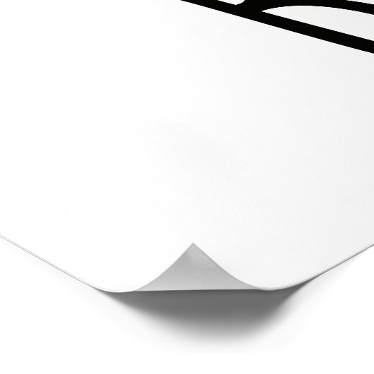 Beak-er Funny Chemistry Pub Poster (Ecke)