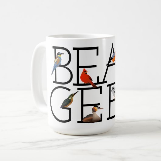 Beak-Geek Kaffeetasse (Vorderseite Links)