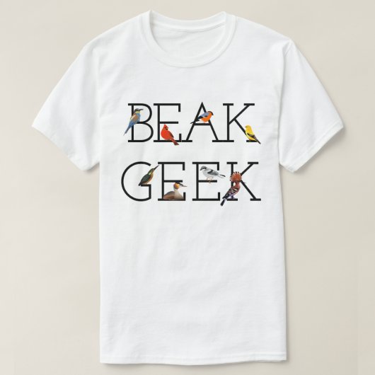 Beak-Geek T-Shirt (Design vorne)