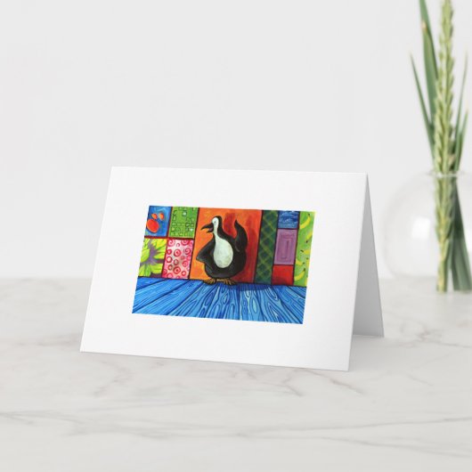 Beak Poetry Karte (Vorderseite)