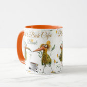 Beak to Beak Coffee Break - Funny Bird Tasse (Vorderseite Links)