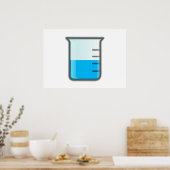 Beaker für Chemie Poster (Küche)
