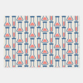 Beaker & Test Tube Science Theme Geschenkpapier Set (Vorderseite)