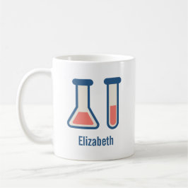 Beaker & Test Tube Science Theme Kaffeetasse