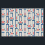 Beaker & Test Tube Science Theme Seidenpapier<br><div class="desc">Gewebepapier mit einem niedlichen zeichn eines Reagenzglases und eines Bechers. Ideal für Wissenschaftsarten.</div>
