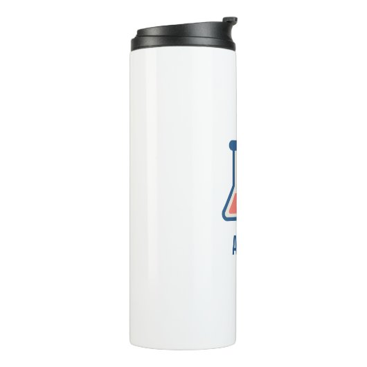 Beaker & Test Tube Science Theme Thermosbecher (Nach links gedreht)